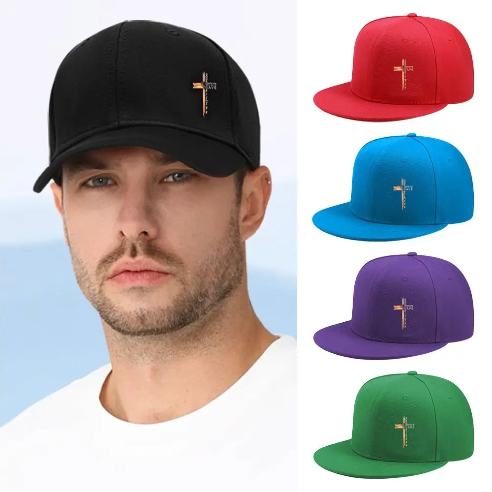 

Модные легкие летние бейсболки с крестом в стиле ретро, кепки Snapback для спорта на открытом воздухе, регулируемые солнцезащитные кепки для мужчин и женщин
