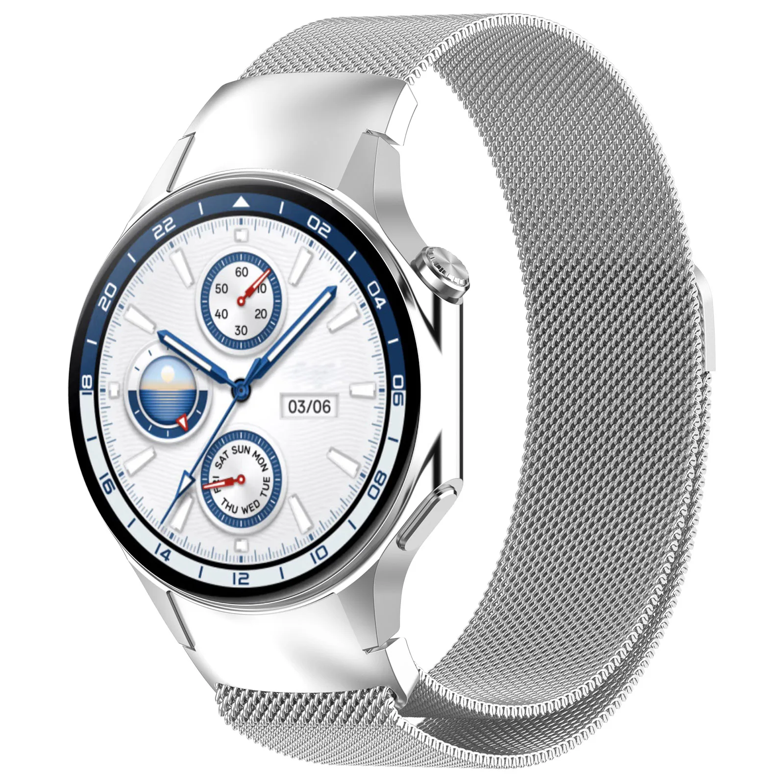 Stainless Steel Milanese Strap For Oneplus Watch 2R Metal Steel Band Replacement Magnetic Wriststrap Bracelet