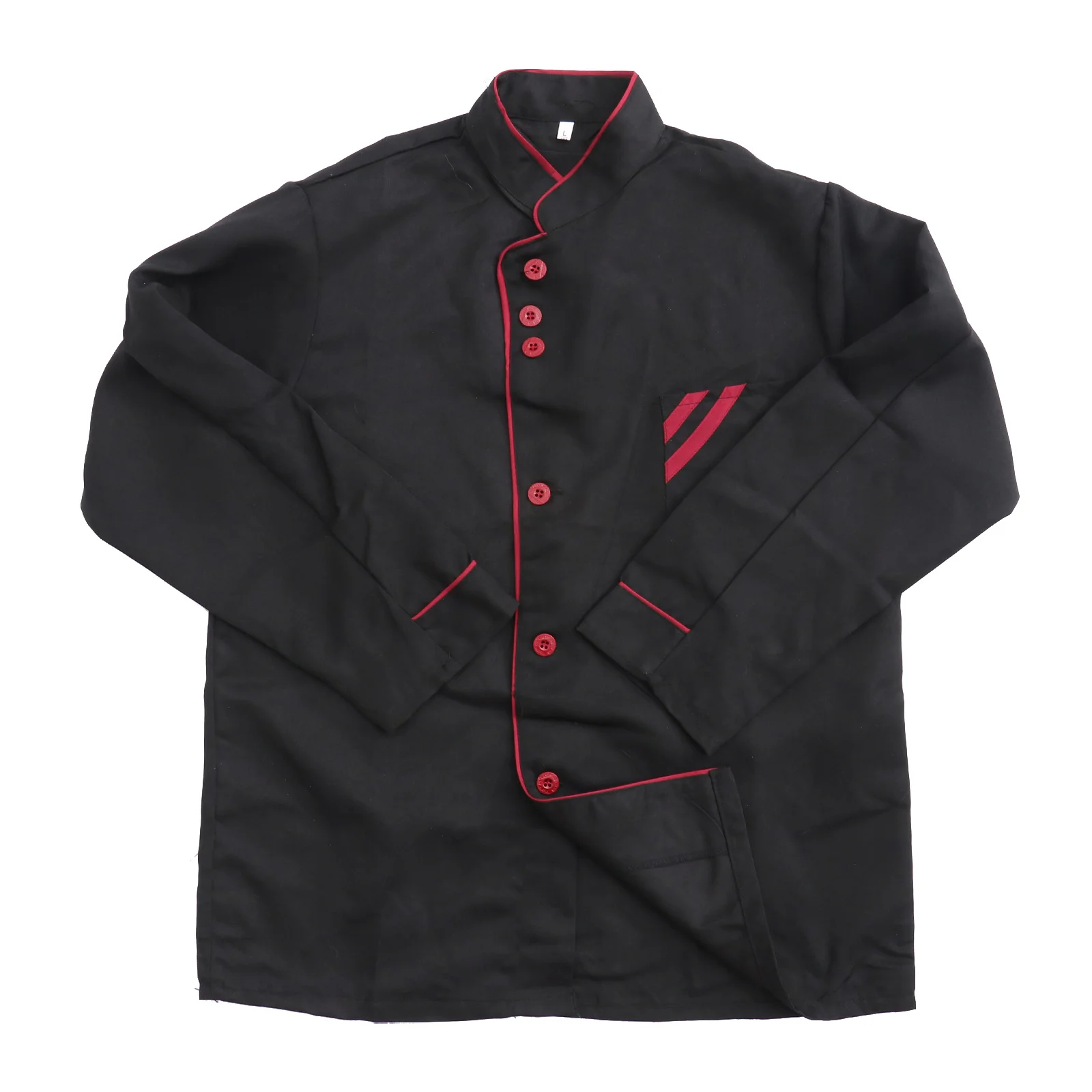 Abrigo de Chef de manga larga Unisex, transpirable, resistente al desgaste, a prueba de aceite, chaqueta holgada informal lavable para restaurante, Hotel y cocina