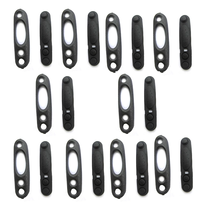 

Lot 10 Set PTT Button Lock and PTT Rubber Key for Motorola GP328 GP338 GP340 GP380 PTX760 MTX960 MTX900 HT1250 PRO7350 Radio