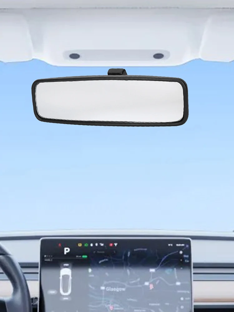 مرآة الرؤية الخلفية الداخلية للسيارة تحل محل 814842 استبدال مرآة الرؤية الخلفية الداخلية للسيارة لبيجو 106 205 سيتروين C1 Espace Aygo #6