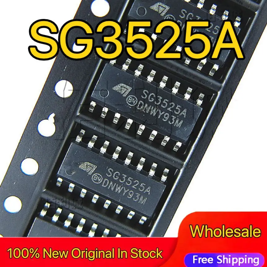 【5PCS】Imported new SG3525A switch controller SG3525AP SMT SOP-16 SG3525ADW narrow/wide body