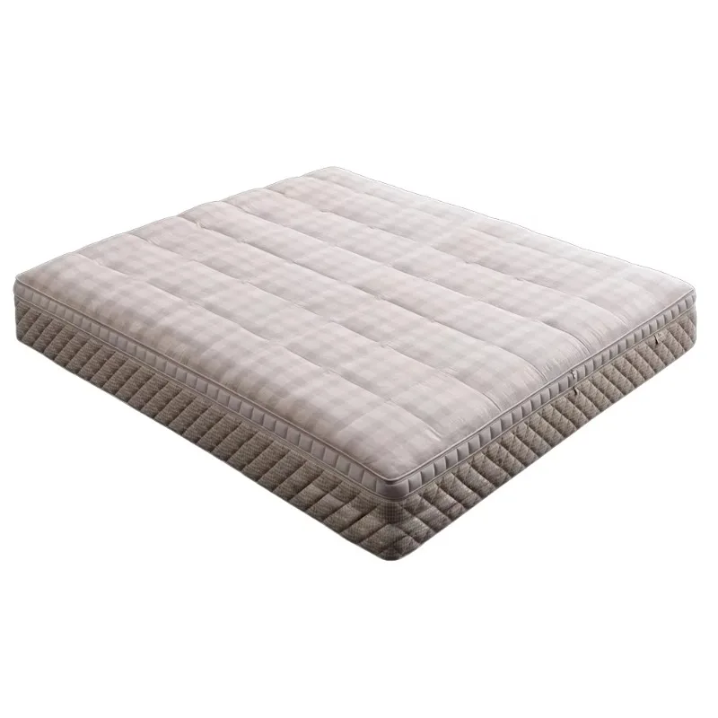 High Quality Independent Pocket Spring Mattress Orthopedic Queen King Size Premium Mattress Roll Up Natural Latex Mattress