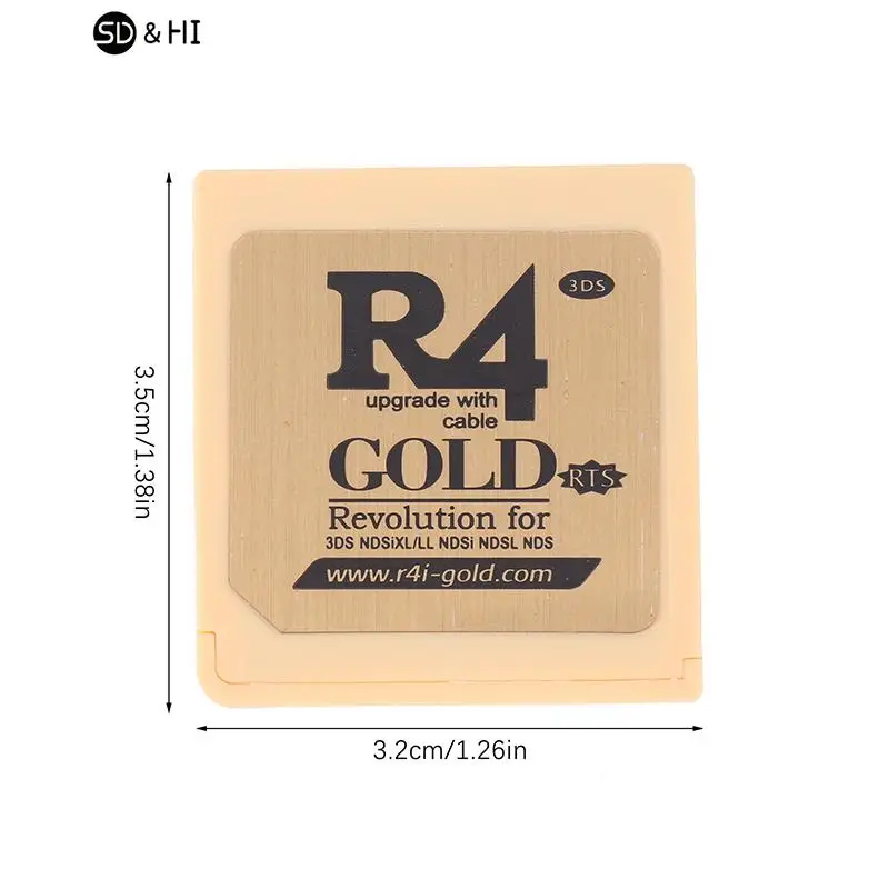 R4 GOLD RTS Adapter Burning Card Secure Digital Memory Card Game Card Portable Flashcard For NDS/NDSL Game Accessories