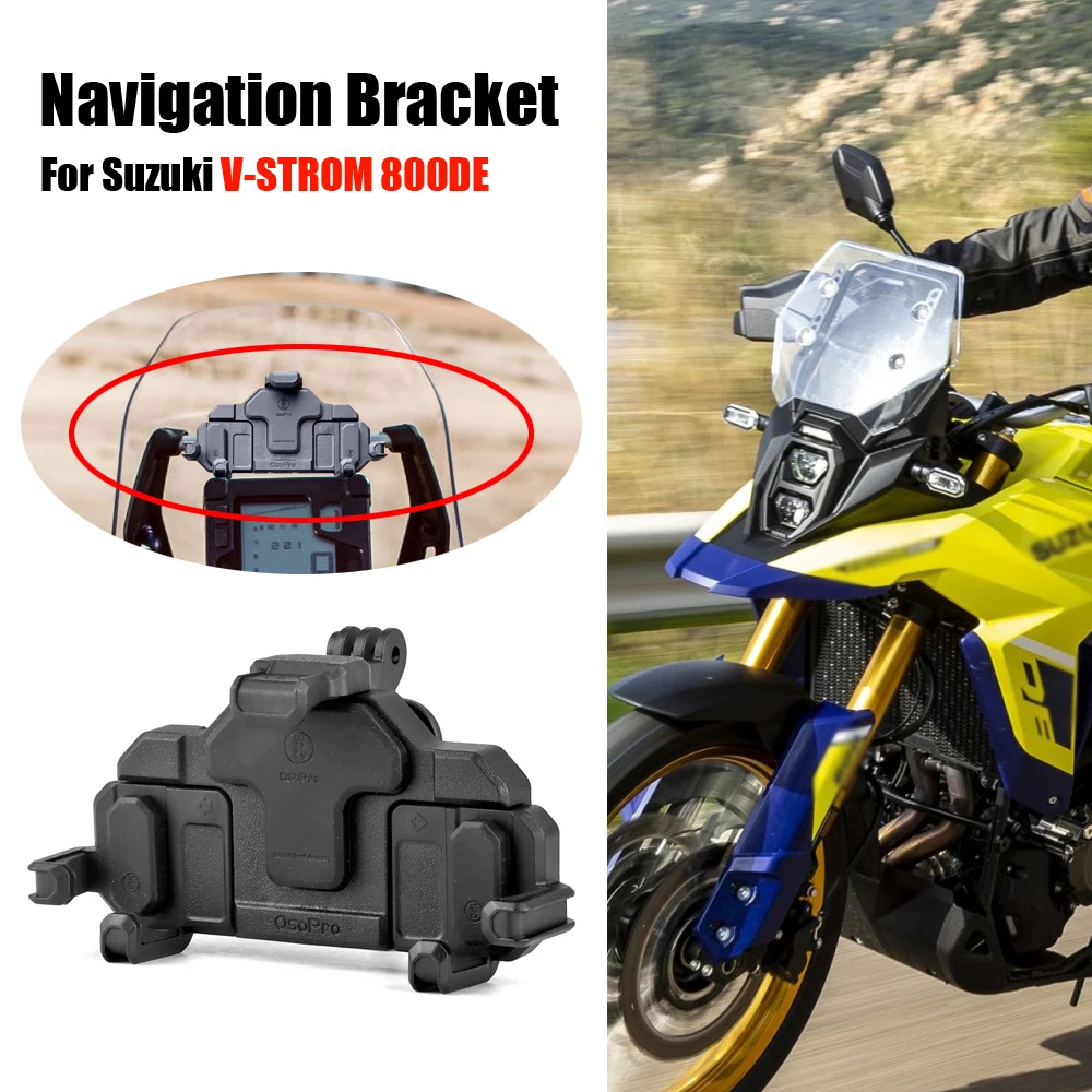 For Suzuki V-STROM 800DE V-Strom 800DE 2023 Mobile Phone Holder Motorcycle 9mmto16mm GPS Navigation Bracket Support