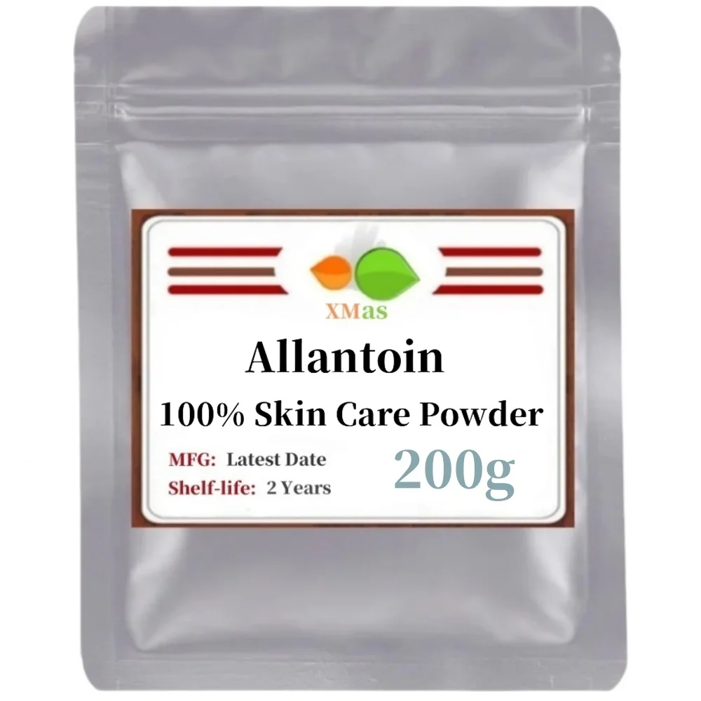 Polvo de alantoína para blanqueamiento y belleza de la piel, 50-1000g