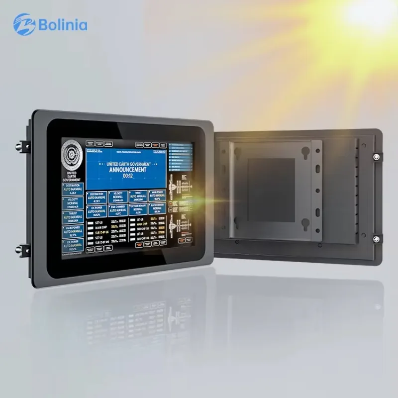 

Промышленный сенсорный экран, читаемый солнечный свет, ЖК-дисплей IP65, водонепроницаемый, прочный для судоровой среды