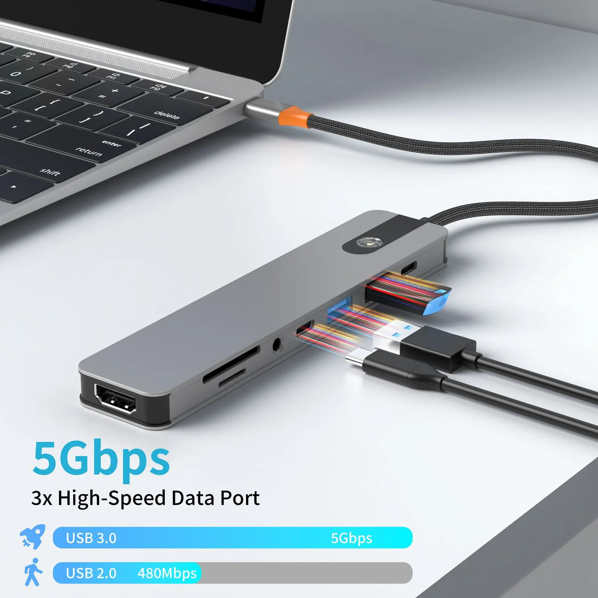 adaptador-usb-c-para-hdmi-compativel-4k-60hz-divisor-tipo-c-hub-usb30-31-estacao-de-acoplamento-pd-sd-tf-35mm-para-laptop-e-ipad