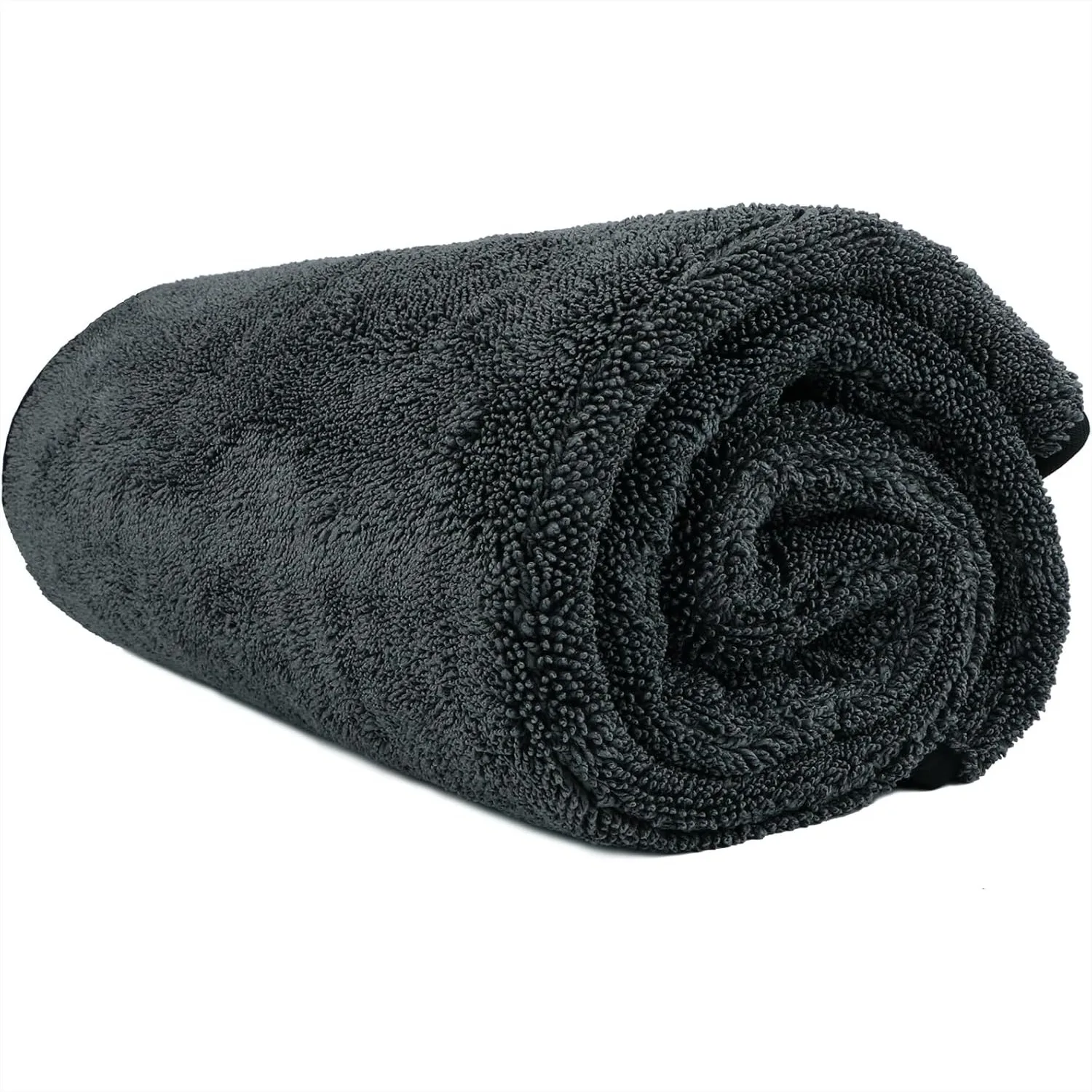 Professional Car Drying Towel 36x24 Inches 1200GSM with Twisted-Loop Technology for Streak-Free Finish on Cars Trucks SUVs
