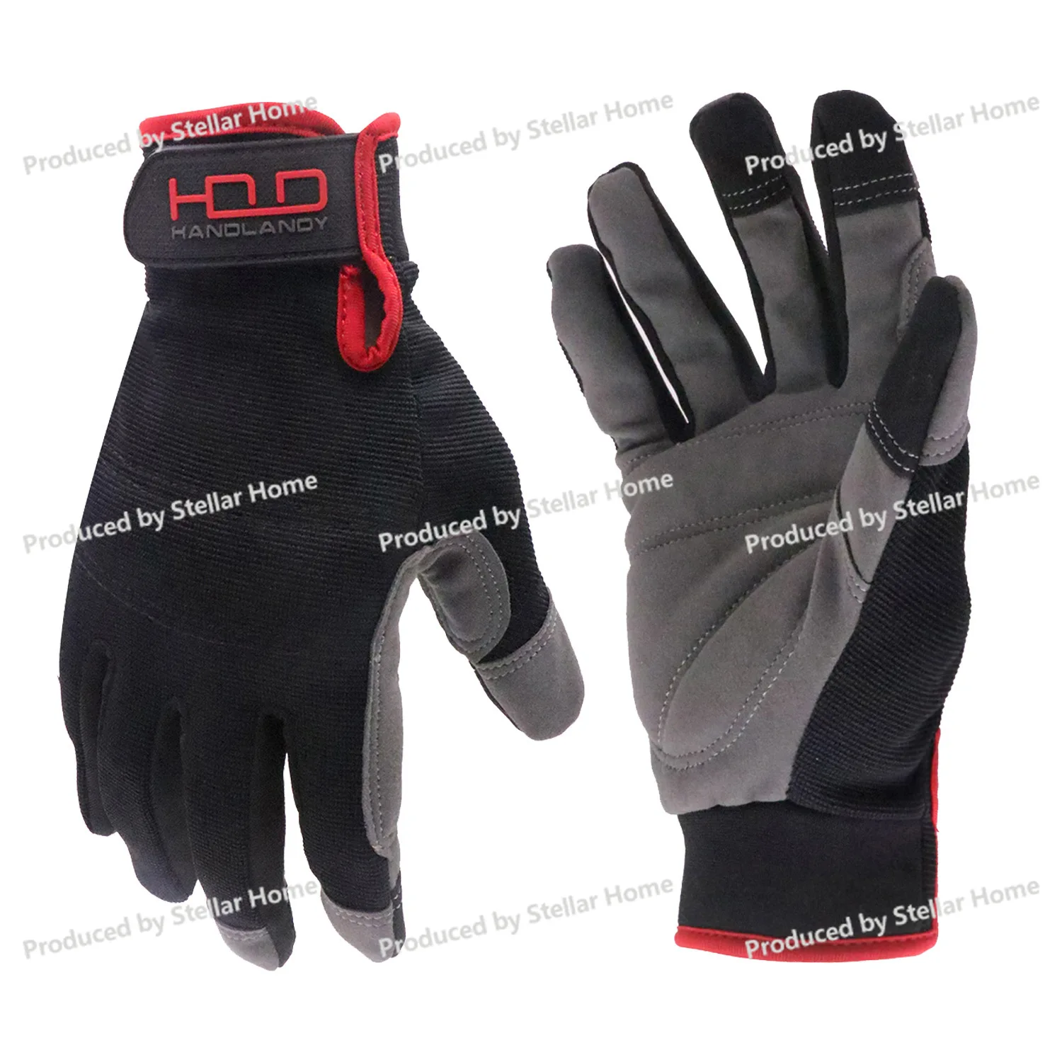 Hot Sale Lightweight Flexible Comfortable Touch Screen Shock Absorption Daily Work Gloves