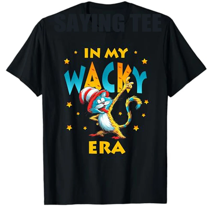 

Wacky Outfit | in My Wacky Era for Men, Women and Kids T-Shirt Humor Funny Graphic Outfit Cute Comics Saying Tee Novelty Gift