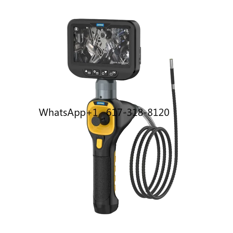

SVB308 Four-Way Articulating Borescope LED Lights Inspect Tool Car Engine Turbocharger Cylinder Scan Tools