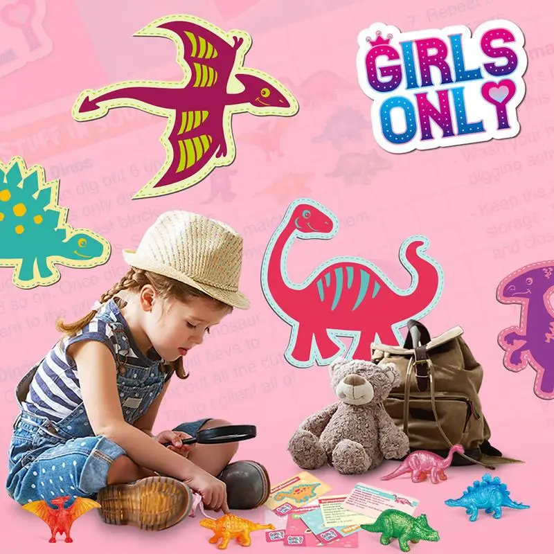 Mainan Model telur dinosaurus Tyrannosaurus mainan edukasi penggali misteri dinosaurus tambang ilmiah untuk anak laki-laki