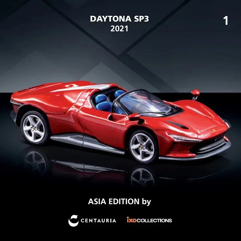 

TW 1:64 Car In Book Daytona SP3 Monza SP2 SF90 Diecast Diorama Car Model Collection Toys Tarmac Works