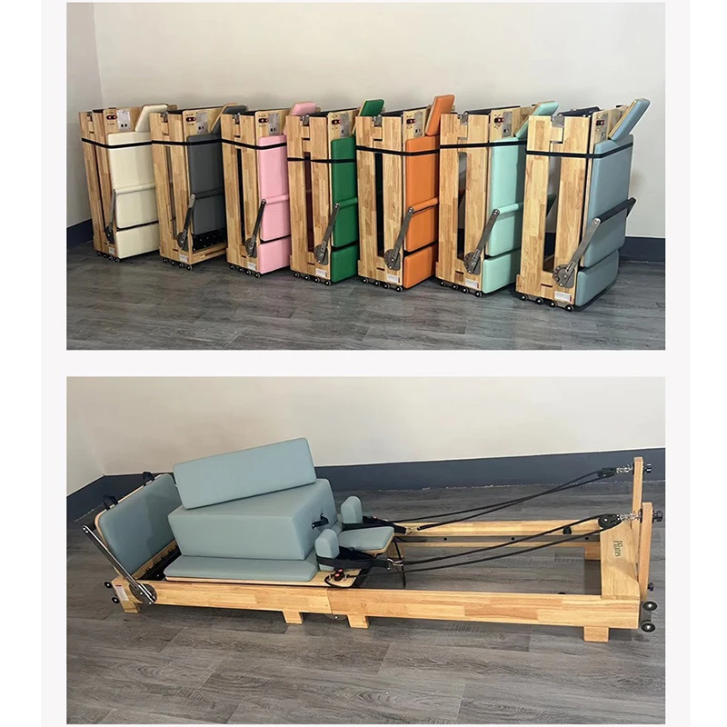 Factory Wholesale Customizable Pilates Core Bed Supports One Piece Dropshipping, Foldable Professional Pilates Reformer