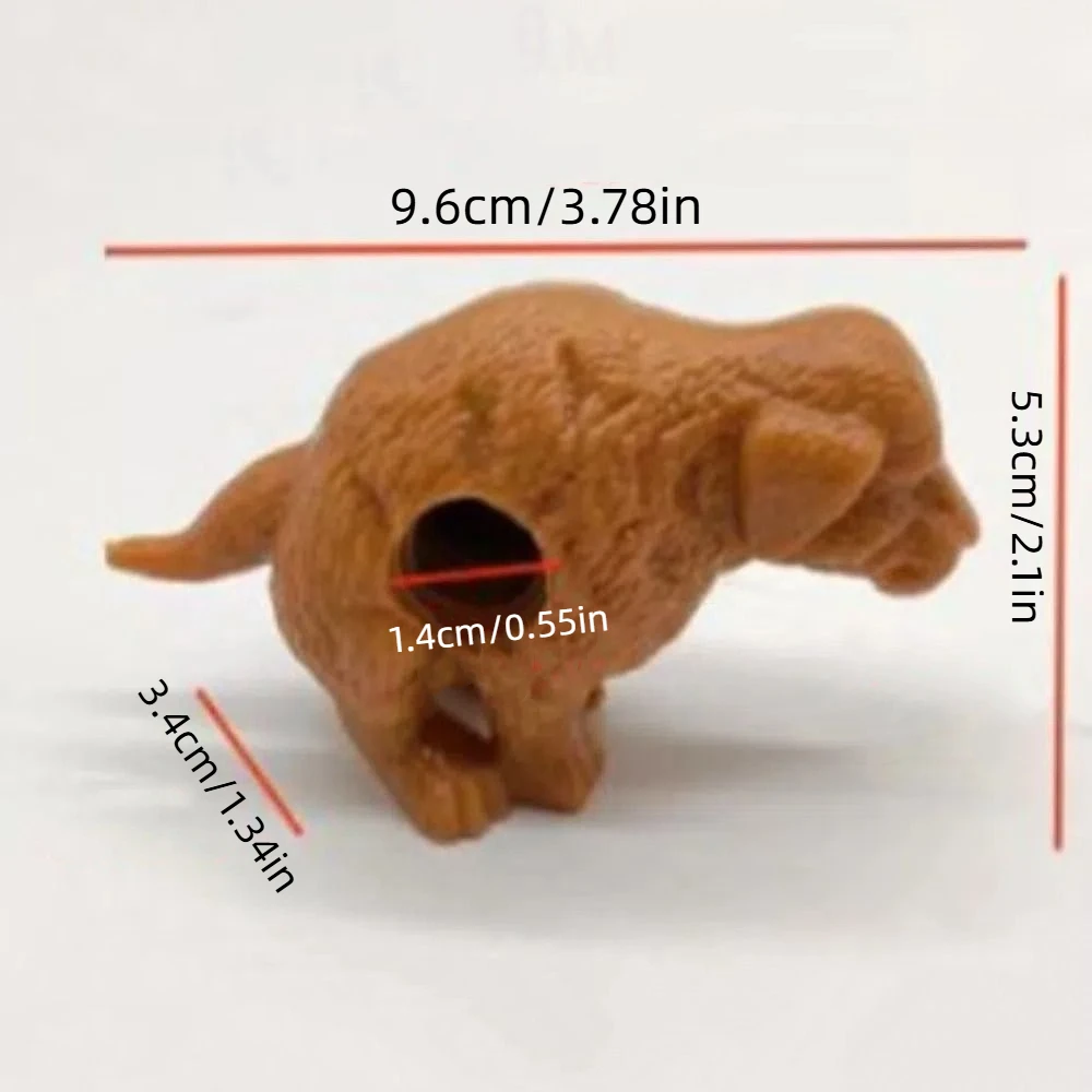 Funny Puppy Poop Toothpaste Dispenser Cartoon Squeezer Dog Butt Toothpaste Cap Gag Gift Creative Poop Toothpaste Topper Friends