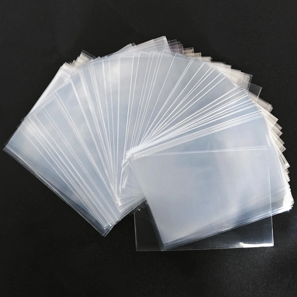 Dragon Shield Innenhüllen, transparent, japanische Größe, Kartenhüllen, Einzelpackung für YGO, kleine Tischspiele (100 Stück/Packung) – Detail 5