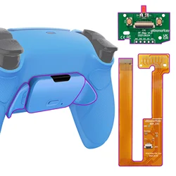 eXtremeRate Back Paddles Programable RISE Remap Kit for ps5 Controller BDM-030/040/050, Upgrade Board & Back Shell & Back Button