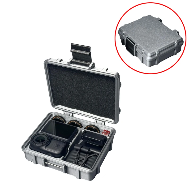 

1PCS Waterproof Protective Case Accessories Filter Storage Divided Protection Box Portable Outdoor Part for DJI OSMO NANO Camera