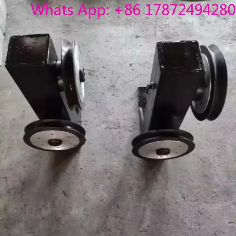 

Diamond Rope Saw Machine Guide Pulley 20/50 cm Stone Cut Machine 4 Wheels Pulley and Rubber Ring