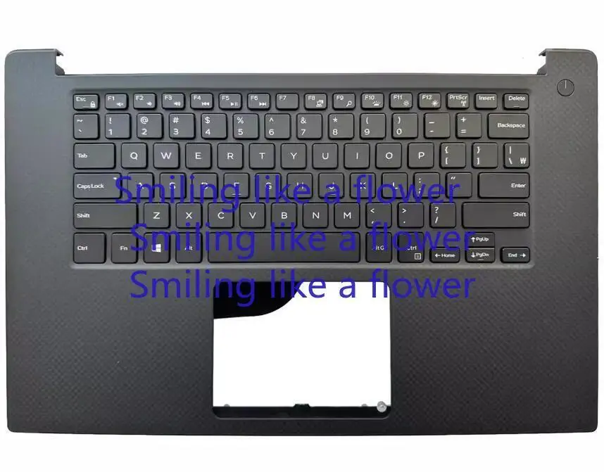 For Dell XPS15 9550 Precision 5510 P56F 0JK1FY Palmrest w/Keyboard