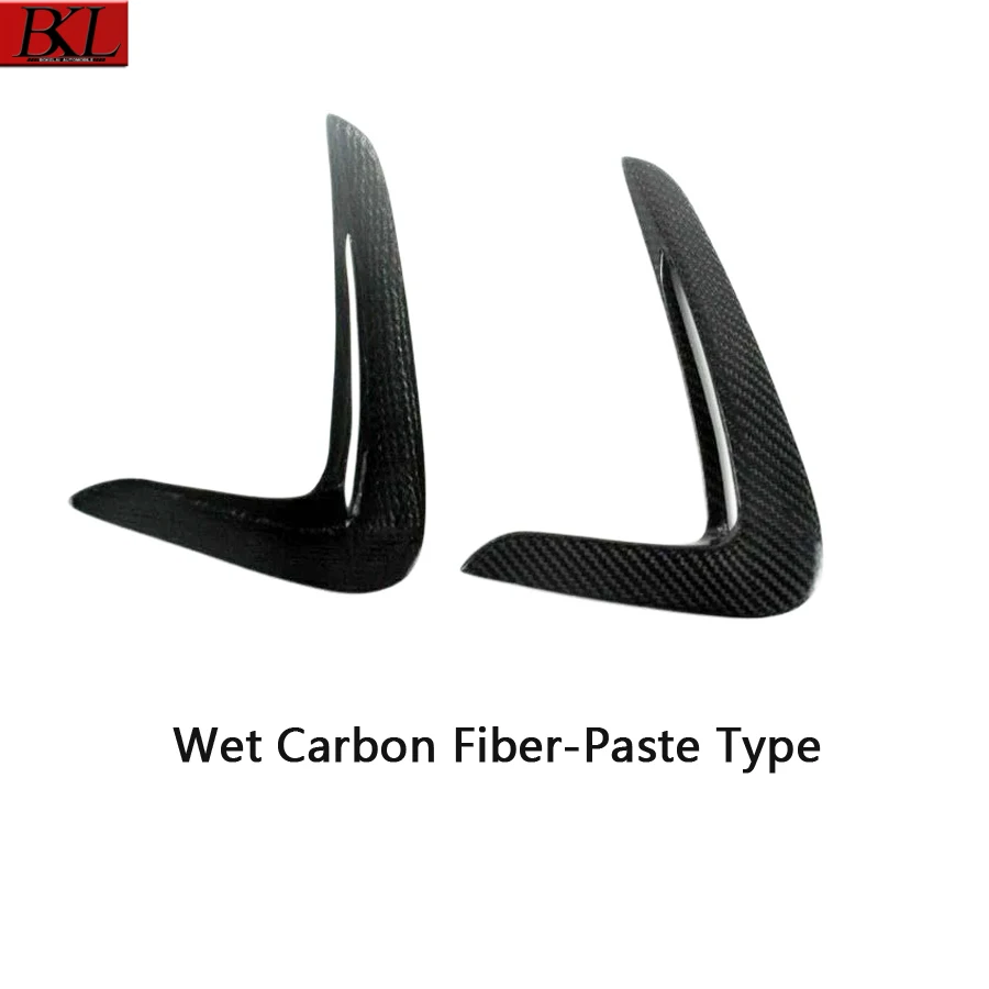 Untuk BMW 4 Series F32 F33 F36 420 430 425i Kit Mobil Stiker Masker Ventilasi Samping Serat Karbon Ventilasi Udara Fender Serat Karbon Kering