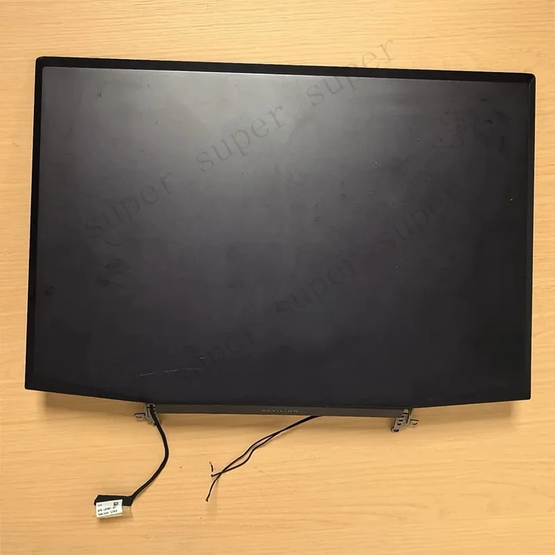 95% New Original For HP Pavilion Gaming 15-CX TPN-C133 144HZ Laptop LCD Screen Upper Assembly With A Cover Bezel Hinges