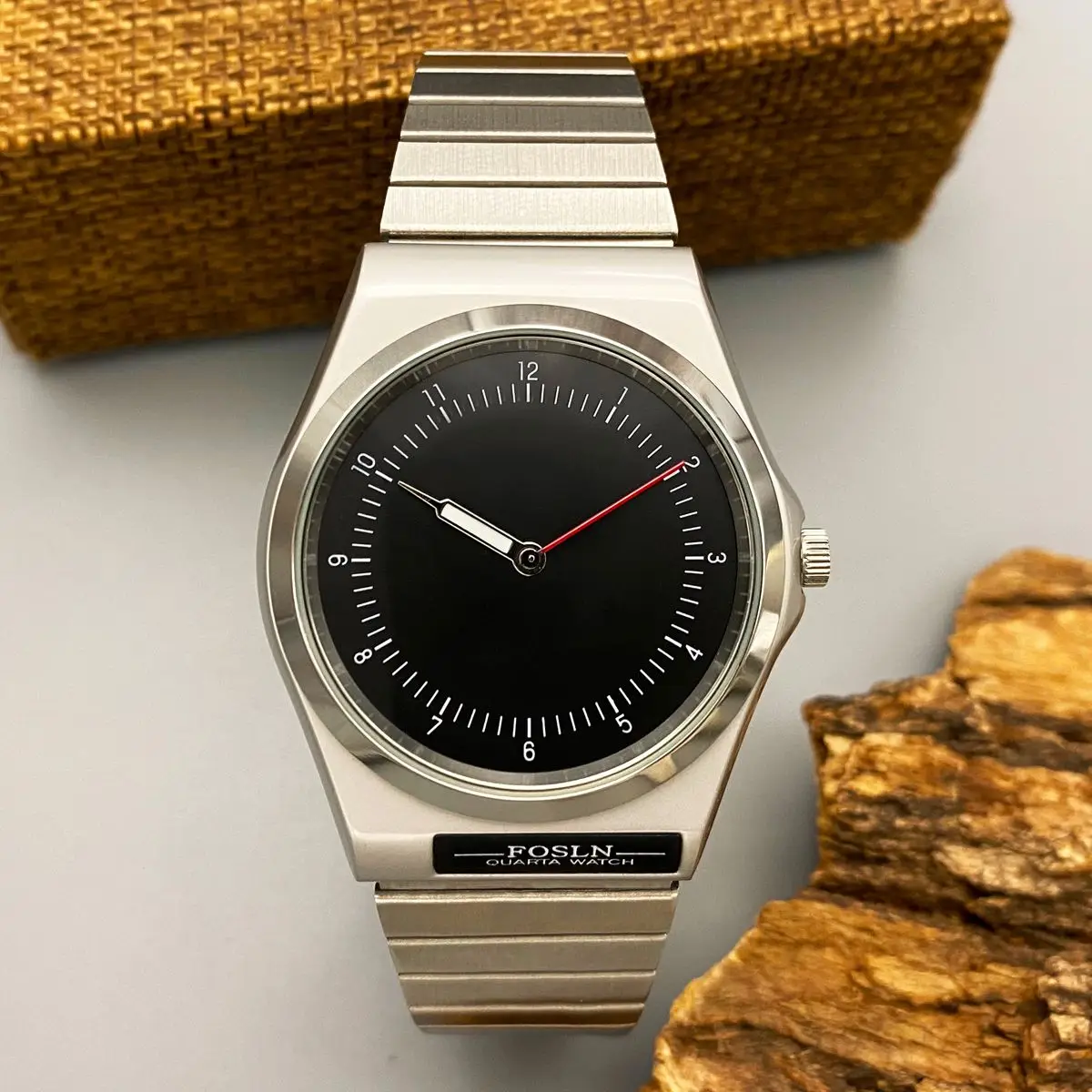 Minimalist, personalized, creative couple watches, fashionable and versatile quartz for young men and women view 6