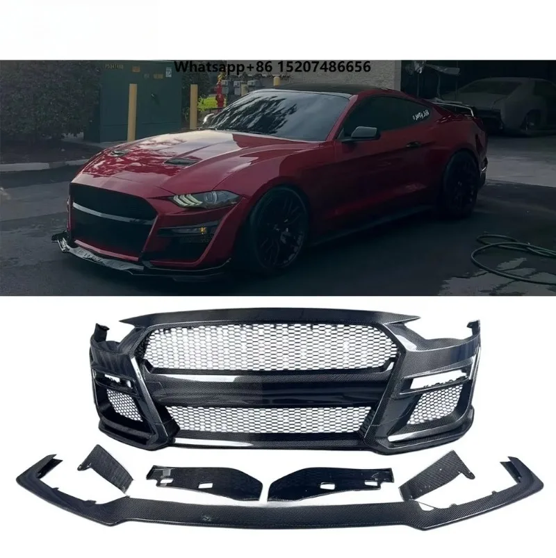 Modified Carbon Fiber Front Bumper, Suitable