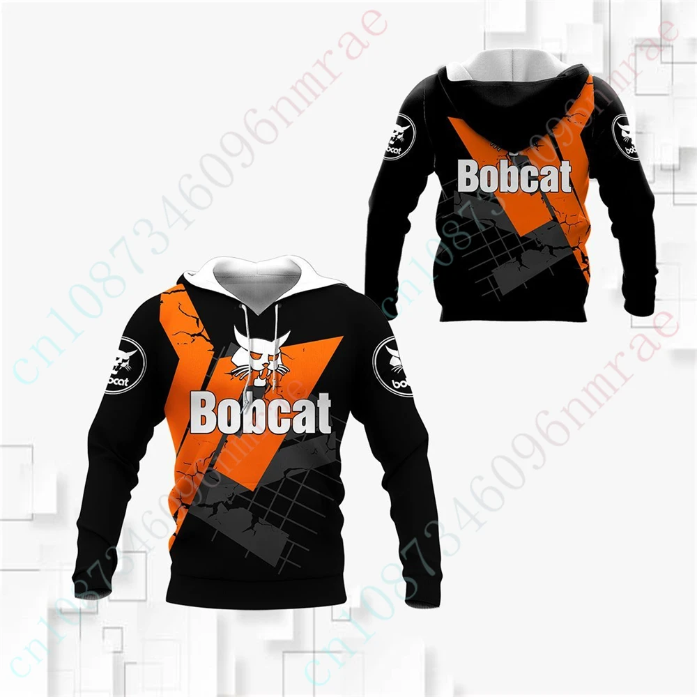 Bobcat Zip Hoodies Unisex Clothing Casual Pullover Top Anime Hoodies For Men Women Harajuku 3D Printing Sweatshirt Custom Logo