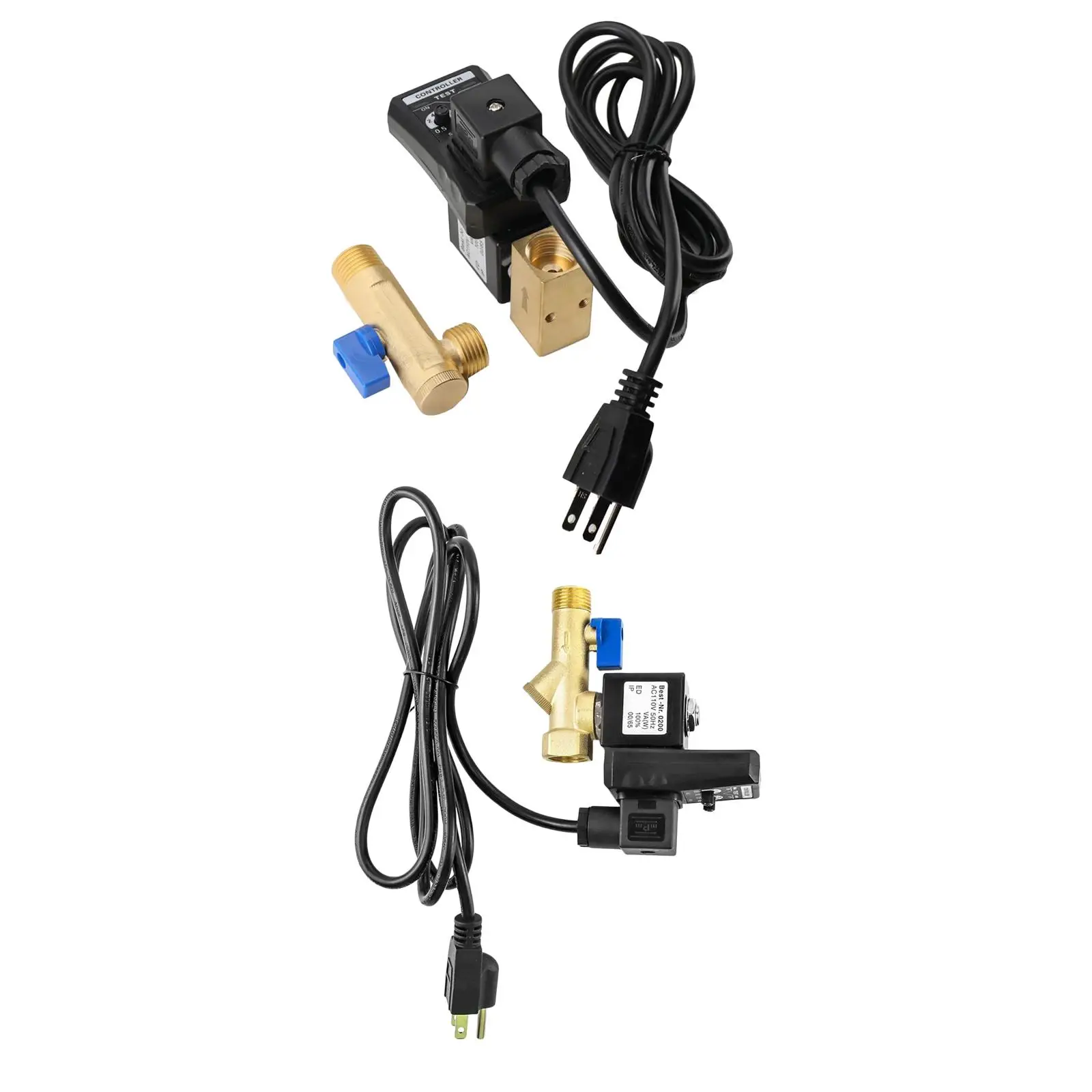 

Automatic Timed Condensate Drain Valve, 2-way Direct Acting Electronic, Easy Installation, G1/2 Thread Automatic Drain Valve