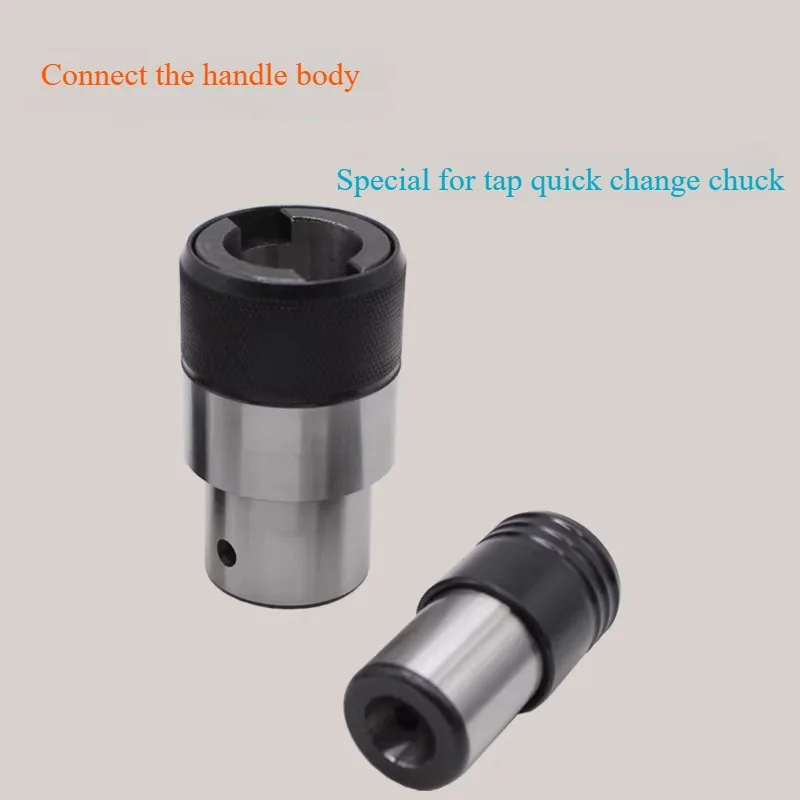 GT12 GT24 Tapping Chuck Connection Handle Body TC820 Cone Hole Straight Hole Overload Protection Tapping Holder for Bench Drill