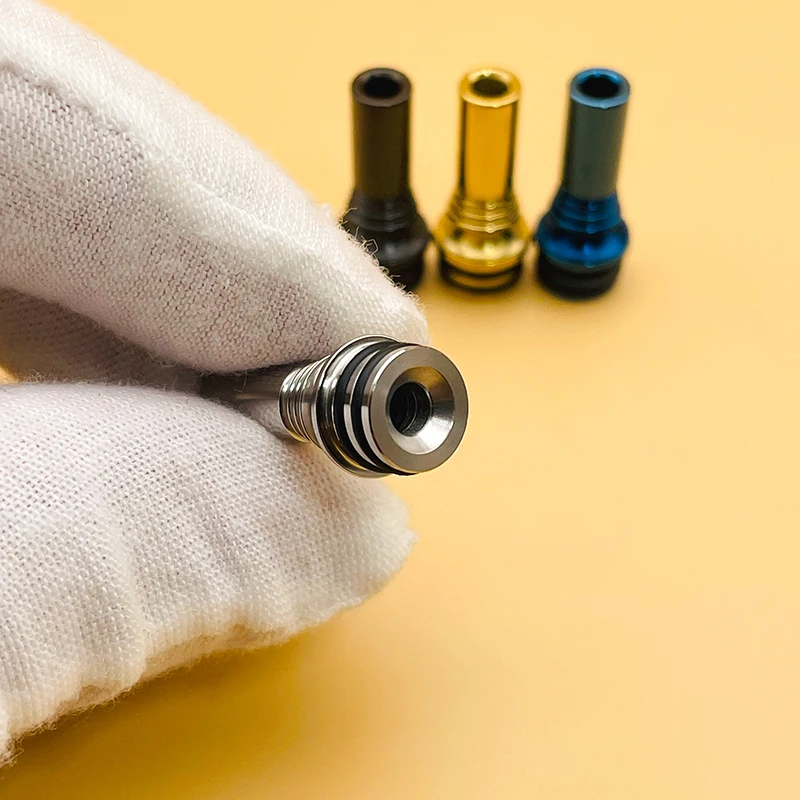 DSX Diplomat Lincoln Style 510 MTL Drip Tip Stainless Steel Material Mirror Polished Mouthpiece For RTA RDA Tank Atomizer