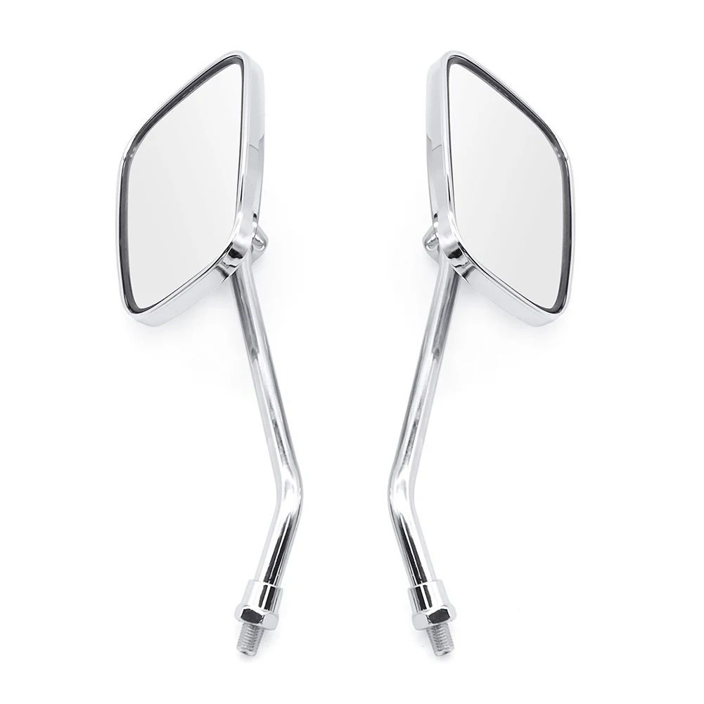 Motorcycle Accessories Classic Chrome Rear View Mirrors 10MM For Honda Rebel 250 Magna 750