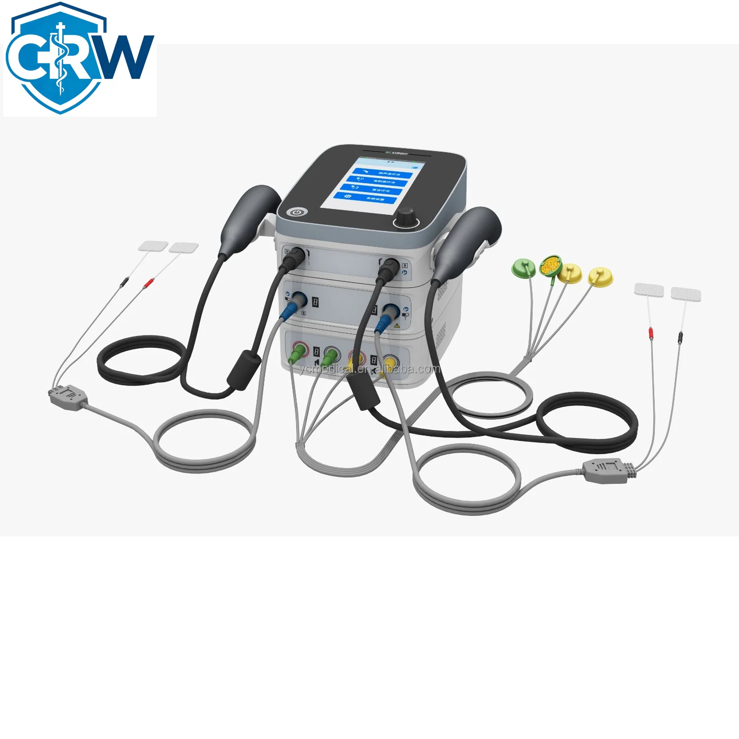 CRW Muscle Stimulator Tens Machine Physiotherapy   Electrical Stimulation Combined Tens Therapy Device