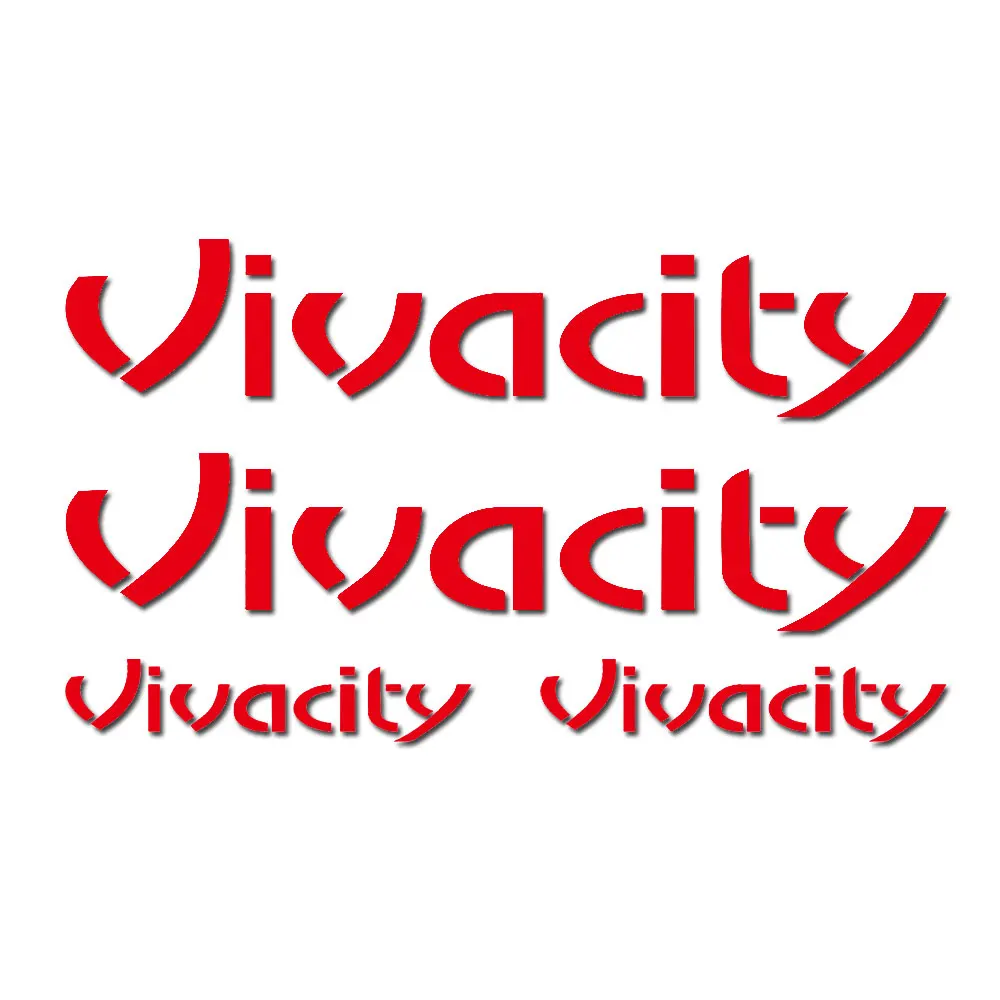 For Peugeot Vivacity Viva City Decals/Stickers ALL COLOURS AVAILABLE