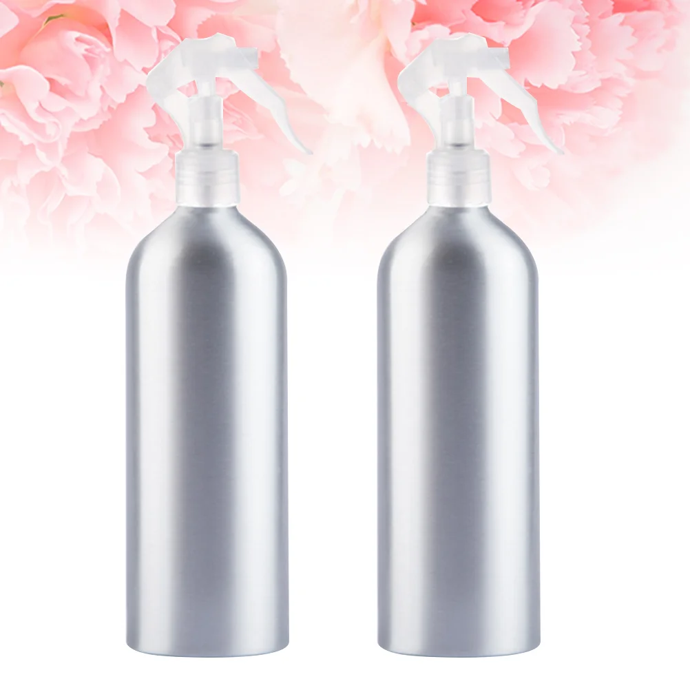 2pcs 200ML อลูมิเนียมสเปรย์เปล่าขวดมัลติฟังก์ชั่นขวดน้ํา Sprayer เติม Mist Atomizer สําหรับ Home