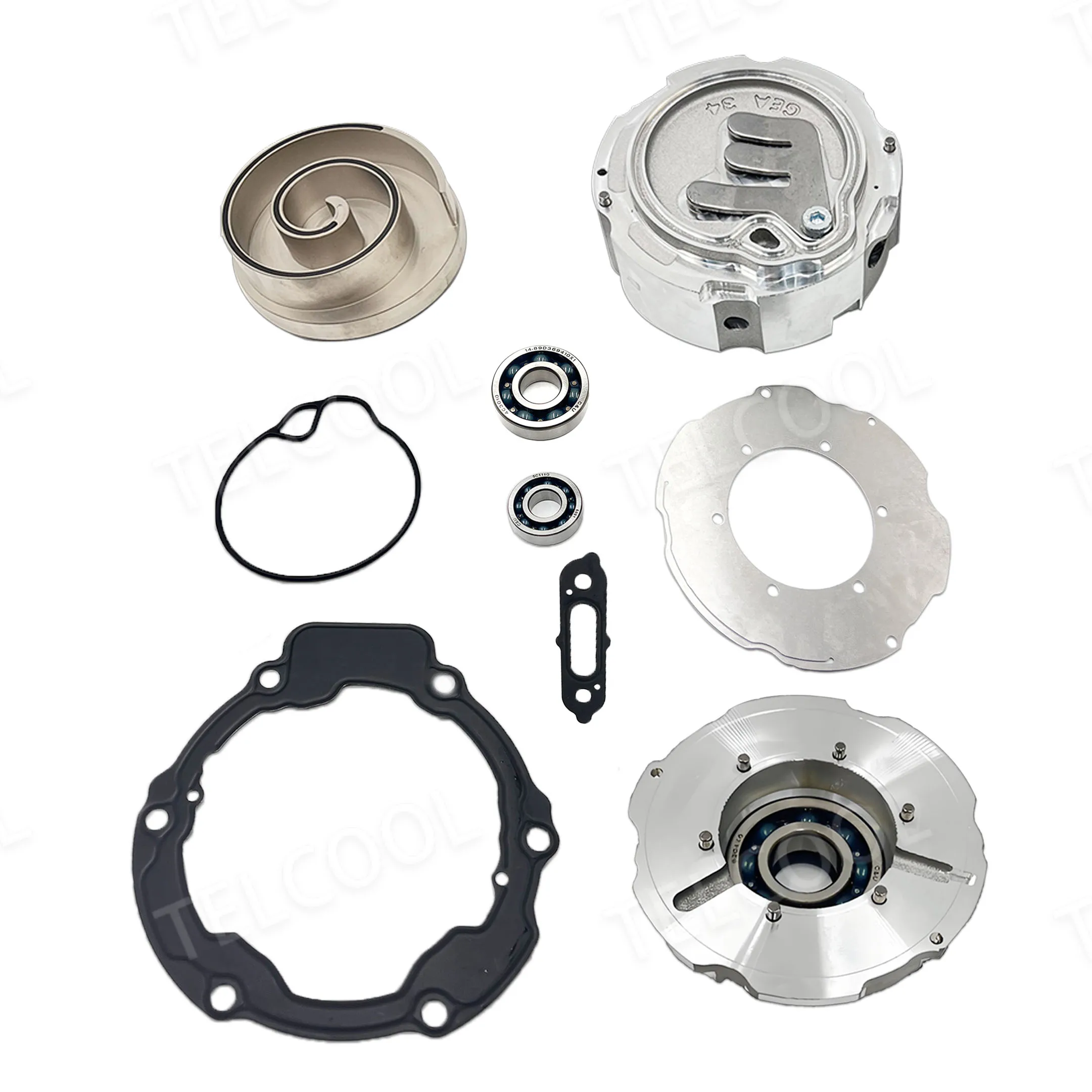 

Complete Repair Kit for New Energy Vehicle AC Compressor & Cooling Pump, Fits Denso 27C, Toyota Camry, Asian Dragon, RAV4