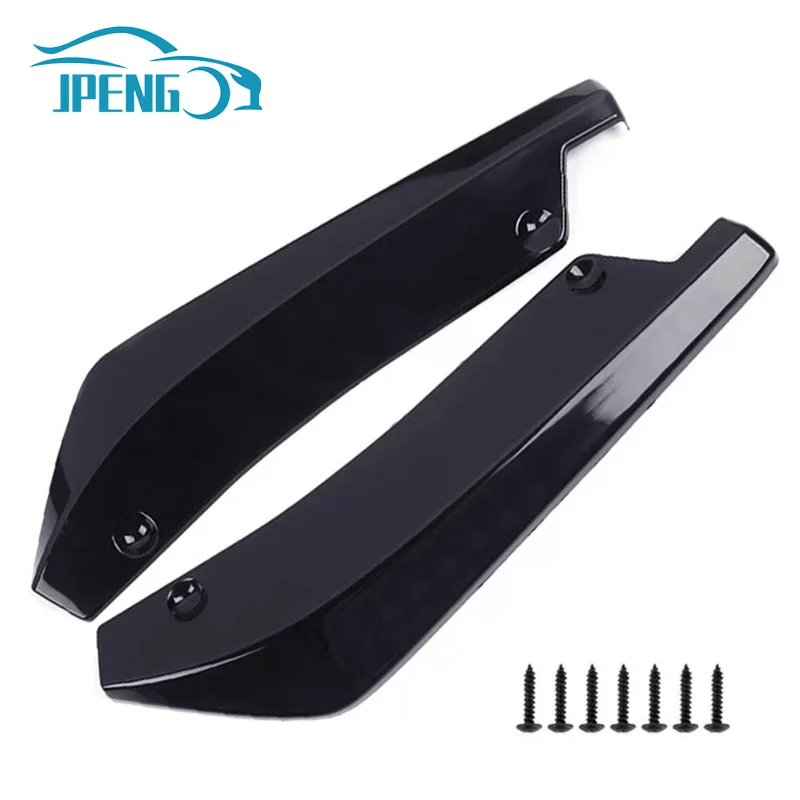 Car Rear Bumper Diffuser Splitter Scratch Protector For Honda Civic BMW E90 F20 E46 E92 Auto Tuning Accessories