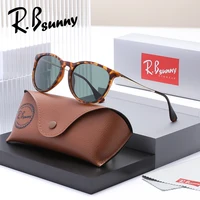RBsunny marca Original clásico UV400 gafas de sol de verano ojo de gato marco redondo gafas de conducción polarizadas gafas de moda para mujer