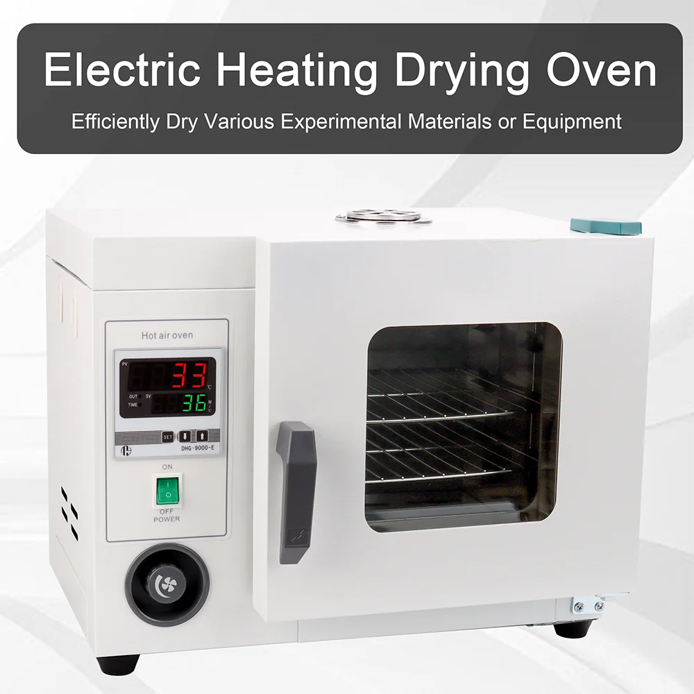 Veekaft Umgebungstrocknungsschrank 16L Schrank Digitale Temperaturregelung 50–300 ° C 500W Heizofen für Trocken- und Wärmelabor