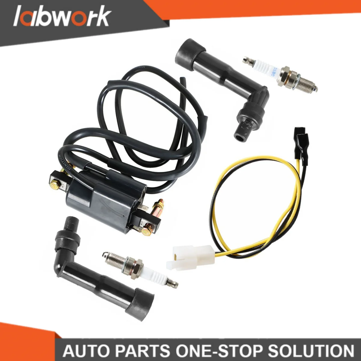 For Honda Hawk CB400 CB450 Nighthawk CB450 CM400 CM450 Ignition Coil Spark Plug