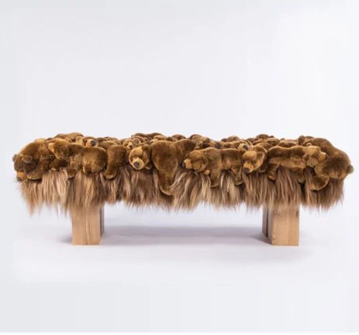 

Современная минималистичная скамейка, креативный прикроватный табурет для спальни, табурет для пеленания обуви в гардеробе