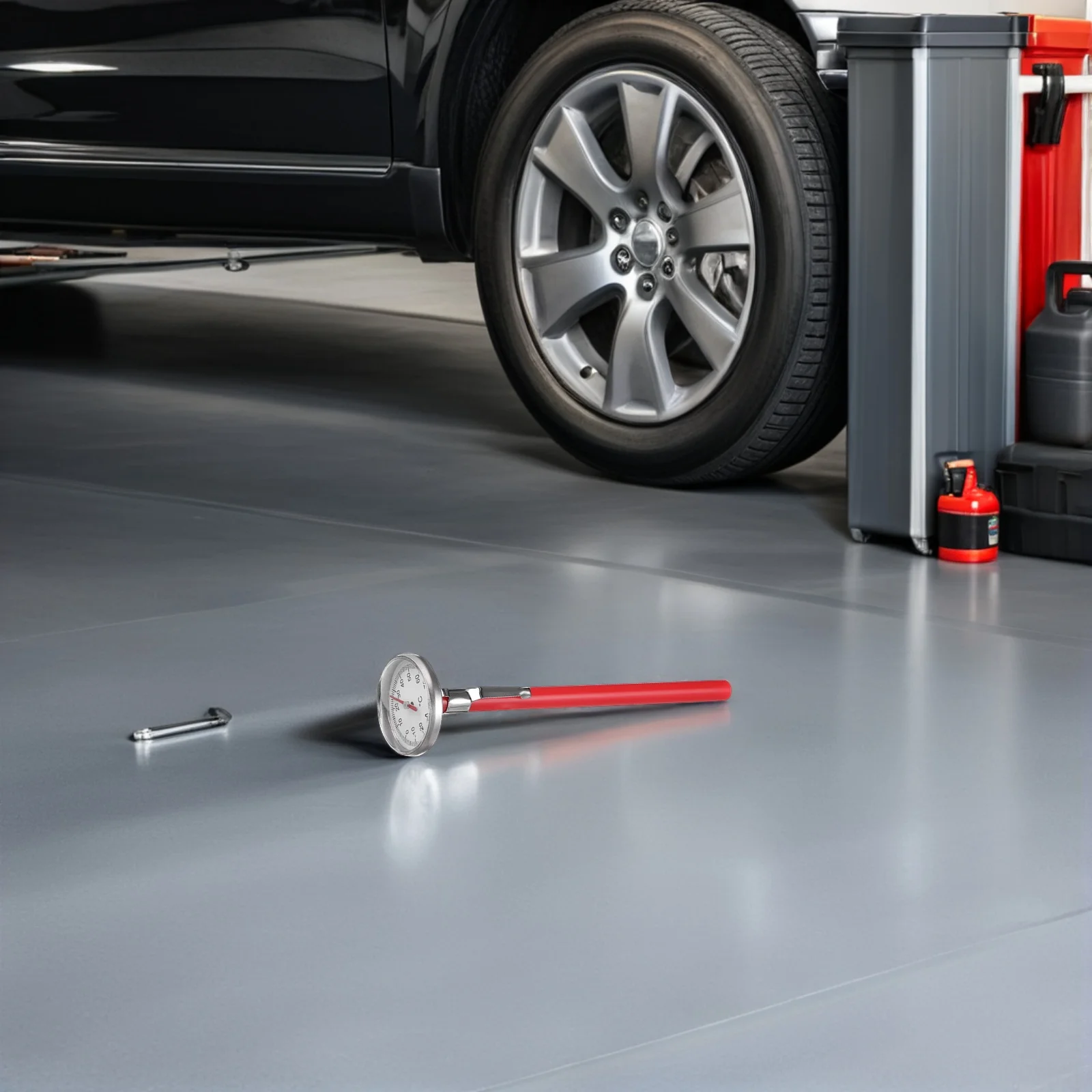 

3pcs Mechanical Thermometer For Car Air Conditioner Compact Sturdy Design Clear Readings Easy Installation Automotive