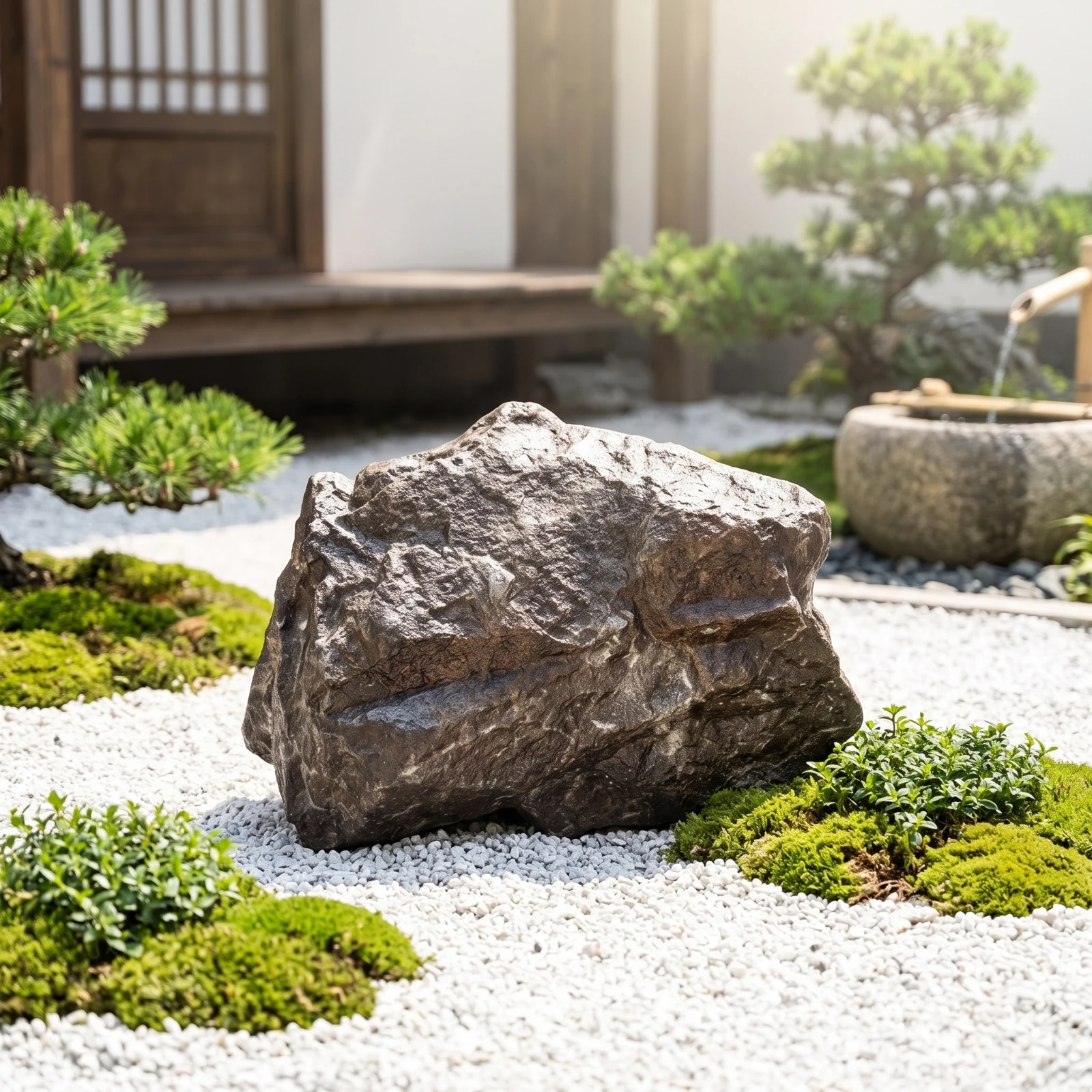 Faux Rock Textured Fake Rock Faux Stone Lightweight Fake Stone Sturdy for Gardeners, Courtyard, Rockery