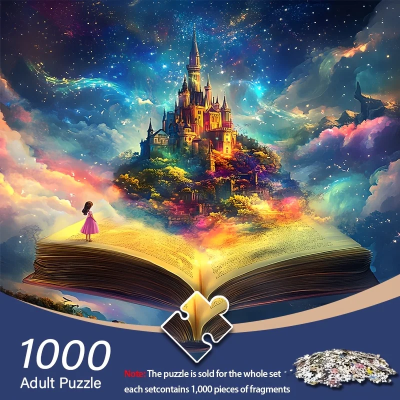 [A Puzzle] Adult A Puzzle - Hell Level High Difficulty Mini Square Jigsaw 38*38cm/14.96*14.96in Premium Thick and Durable DIY