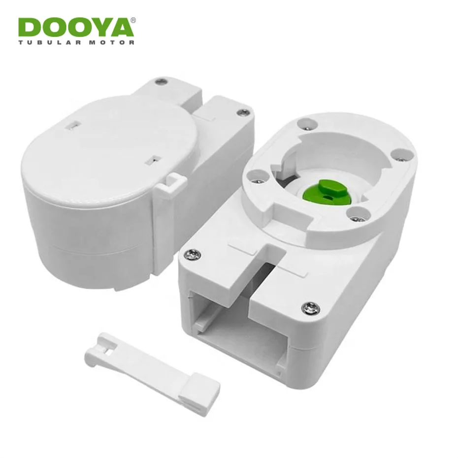 2pcs Dooya 52 Gearbox for Dooya S Rail,Trietex rail,for Dooya DT/KT52,DT/KT320,DT360 Motor,with End Hook and lock fix holder