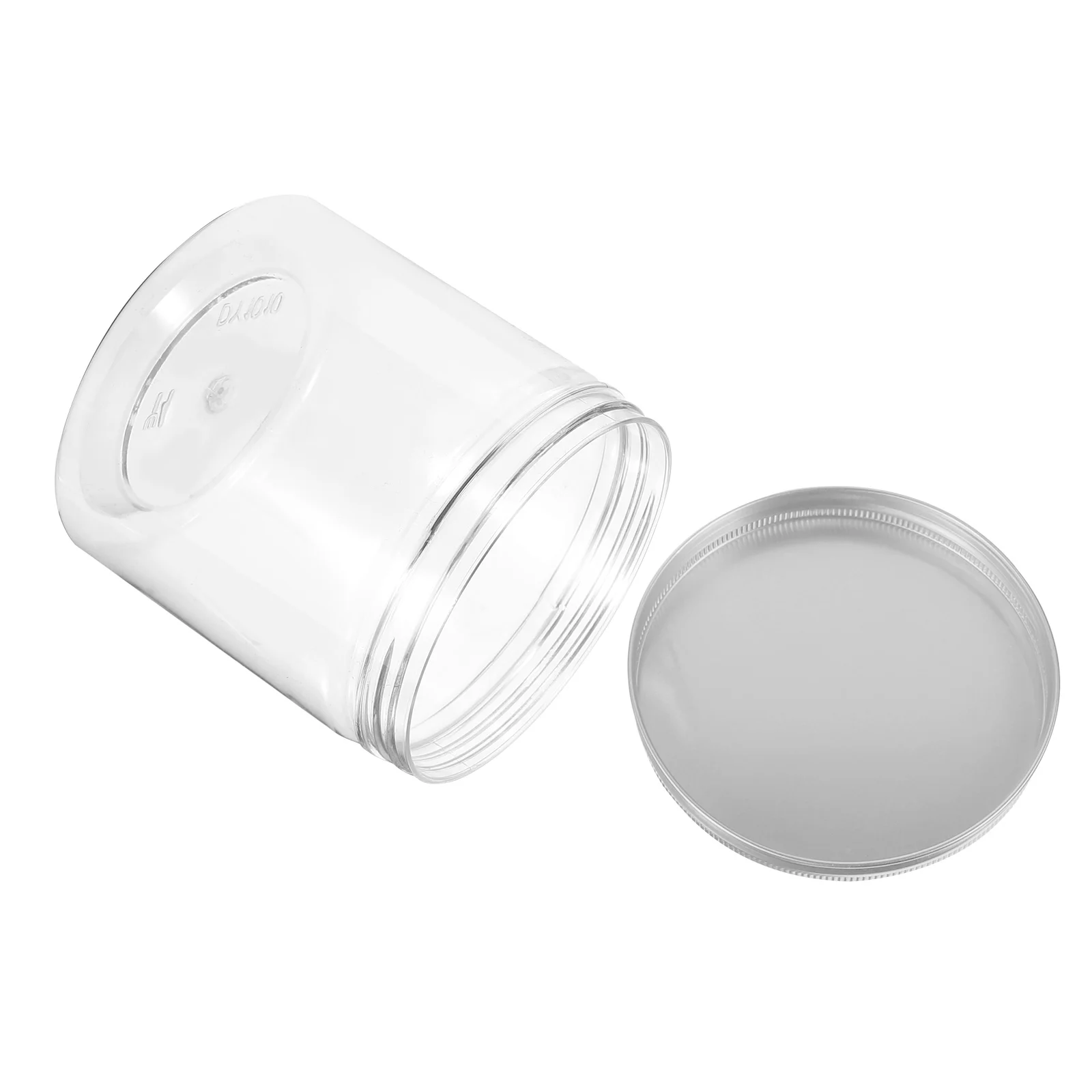 

6 pcs Sealed Jars For Food Transparent Jar Set Kitchen Storage Container Coffee Tea Sugar Cereals Storage Household Use Plastic