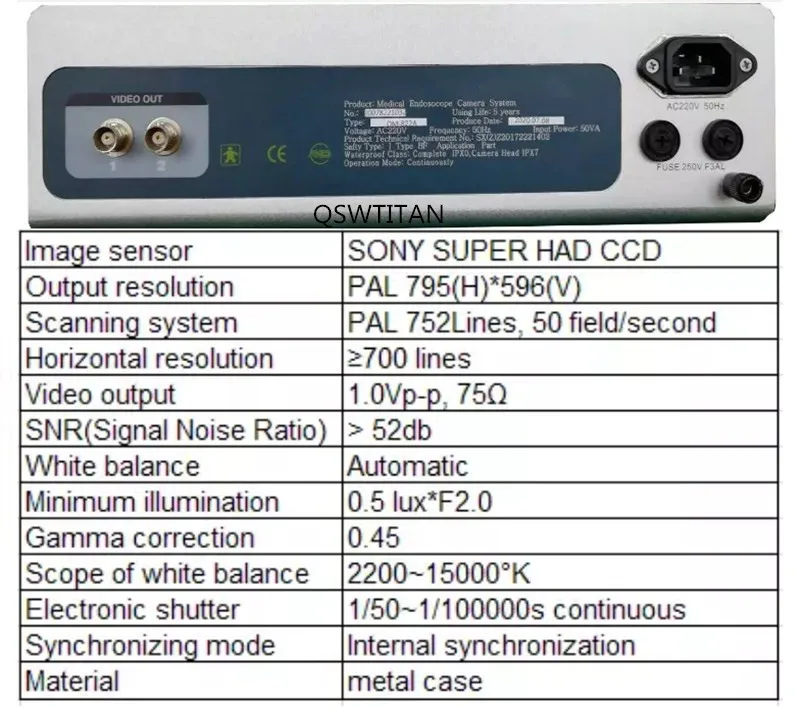 HD Endoscopes Camera Surgical Industrial Endoscopes Camera ENT Surgical Endoscope Video Camera
