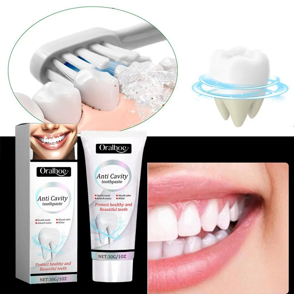 Utilice Extractos De Plantas Naturales Para Reparar Las Caries, Blanquear Los Dientes Y Eliminar Las Caries.